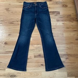 Worn once! Super stretch cozy flare Jeans.